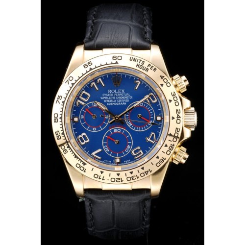 Rolex Daytona Swiss Movement Replica Blue Watches  Blue Dial