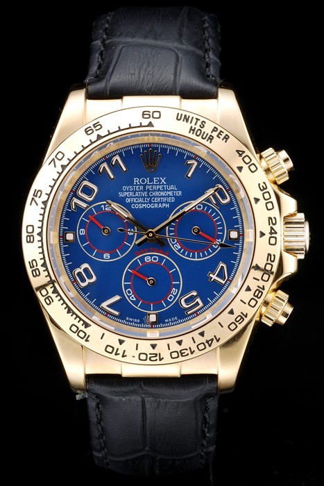 Rolex Daytona Swiss Movement Replica Blue Watches  Blue Dial