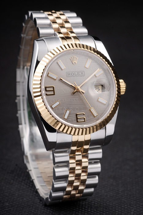 Rolex Day-Date Swiss Movement Quality Replica Watches Automatic Watch Dark Grey Dial 48mm