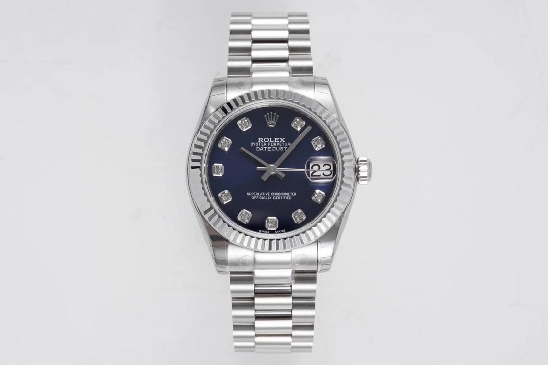  Replica Swiss Rolex Datejust 31 Automatic Blue Dial Ladies Watch M178274-0061