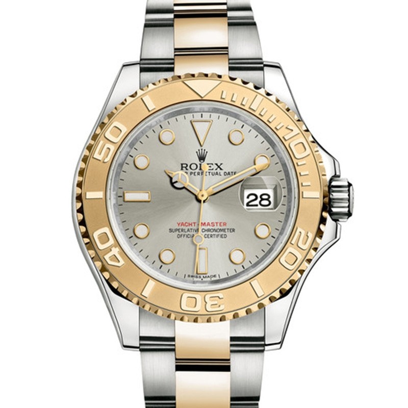Replica Swiss Rolex Yacht-Master Automatic Chronometer Grey Dial  Men's Watch 16623 40mm  
