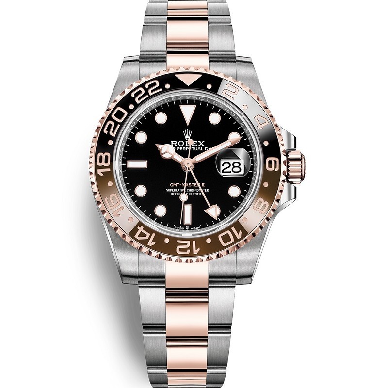 Replica Swiss Rolex GMT-Master II Automatic Black Dial Men's Watch High End 126711