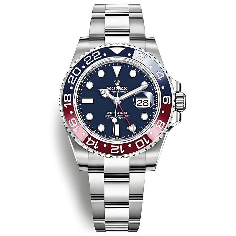 Rolex GMT-Master II Automatic Blue Dial Replica Swiss Super Clone Men's Watch M126719BLRO 40mm