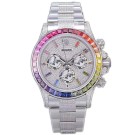 Replica Rolex Daytona 116595RBOW Rainbow Pave Diamond Automatic Man's Watch 