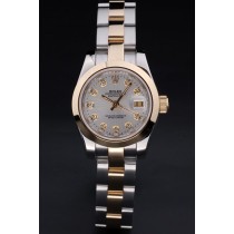 Rolex Datejust Swiss Movement Quality Replica Watches Silver Watch Silver Dial 33mm