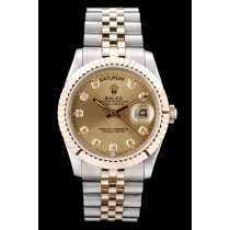 Rolex Day-Date Swiss Movement Quality Replica Watches Automatic Watch Gold Dial 44mm