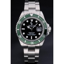 Rolex Submariner Swiss Movement Monochrome Watch Black Dial