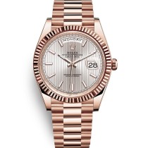 High End Replica Swiss Rolex  Day-Date Automatic 18k Everose Gold President Watch 228235 