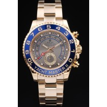 Rolex Yacht-Master Swiss Movement Monochrome Watch Silver Grey Dial 48mm