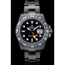 Rolex Swiss Movement Explorer Black Ceramic Bezel Black Dial Tachymeter 48mm