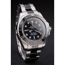 Rolex Deepsea Swiss Movement Two-color watch  Black Dial 40mm