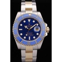Rolex Submariner Swiss Movement Blue Tachymeter Blue Dial 48mm