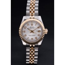 Rolex Datejust Swiss Movement Quality Replica Watches Silver Watch Silver Dial 34mm