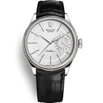  Replica Swiss Rolex Cellini White Dial Men's Watch 50519 39mm (High End)