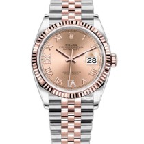  Replica Swiss Rolex Datejust 36 Pink Dial  Replica Jubilee Watch 126231