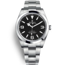  Rolex Explorer Automatic Chronometer Black Dial Super Clone Replica Men's Watch  214270 39mm