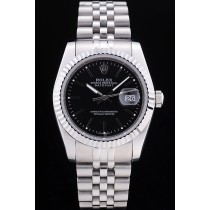 Rolex Swiss Movement  Monochrome Watch  Golden Watch 44mm