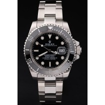 Rolex Submariner Swiss Movement Black Ceramic Tachymeter Black Dial 48mm
