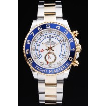 Rolex Yacht-Master Swiss Movement Two-color Watch White Dial 48mm