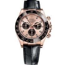 Replica Swiss Rolex Daytona Chronograph Automatic Chronometer Gold Dial Men's Watch 116515