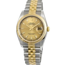 Replica Swiss Rolex Datejust Automatic Champagne Dial Men's Watch High End 116233 36mm