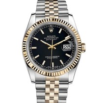 High End Replica Swiss Rolex Datejust 126233 Automatic Black Dial Men's Watch