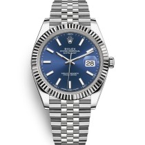 Replica Rolex Oyster Perpetual Datejust 41 Blue Dial Automatic Men's Watch 126334BLSO
