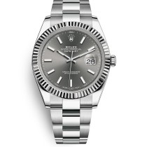 Replica Rolex Datejust Dark Rhodium Automatic Men's Oyster Watch 126334RSO 41mm