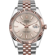 High End Replica Swiss Rolex Datejust 126331-0010 Pink Dial Men's Watch 