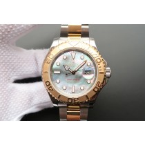 Replica Swiss Rolex Yacht-Master Automatic Colorful Mother of Pearl Dial Men's Watch 