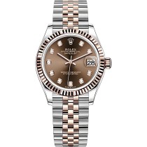 Replica Swiss Rolex Lady-Datejust 31 Chocolate Dial Ladies Watch 278271-0028 High End 