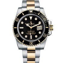 Super Clone Swiss Rolex Submariner Automatic Black Diamond Markers Dial Replica Men's Watch 116613LN 40mm