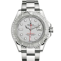 Super Clone Replica Swiss Rolex Yacht-Master Automatic Silver Dial Men's Watch 116622 40mm