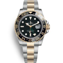 Super Clone Rolex GMT-Master II Black Dial Swiss Cal.3186 Replica Automatic Men's Watch 116713LN 40mm