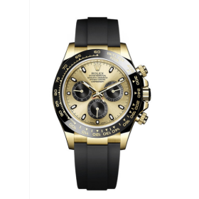 Super Clone Rolex Daytona Gold Dial 18K Yellow Gold Swiss Replica Automatic Men's Watch 116518LN 40mm