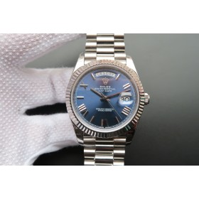 High End Swiss Rolex Day-Date Blue Dial  Automatic Replica Men's Watch 228239 40mm