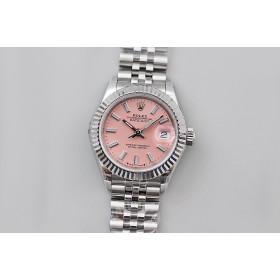 High End Replica Swiss Rolex Lady Datejust Automatic Pink Dial Ladies Jubilee Watch 28mm 279174