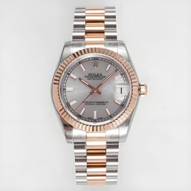 Replica Rolex Lady-Datejust 278271 Everose Gray Dial Automatic Ladies Watch