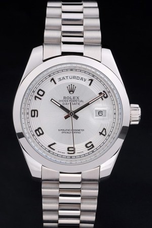 Rolex Day-Date Swiss Movement Quality Replica Watches Automatic  watch White Dial 48mm