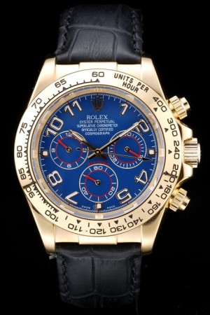 Rolex Daytona Swiss Movement Replica Blue Watches  Blue Dial