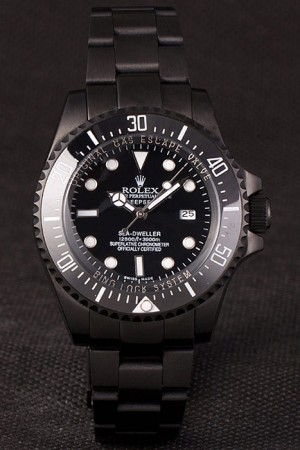 Rolex Sea Dweller Jacques Piccard Special Edition Swiss Movement Monochrome watch Black dial 51mm