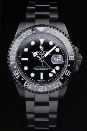 Rolex GMT Master II Swiss Movement  Full PVD Pro-Hunter Edition Black Dial 36mm