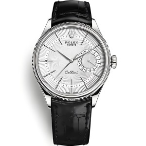  Replica Swiss Rolex Cellini White Dial Men's Watch 50519 39mm (High End)