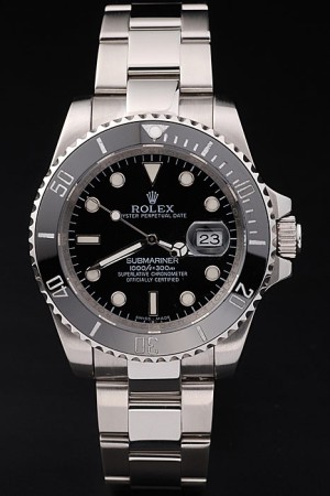 Rolex Submariner Swiss Movement Black Ceramic Tachymeter Black Dial 48mm