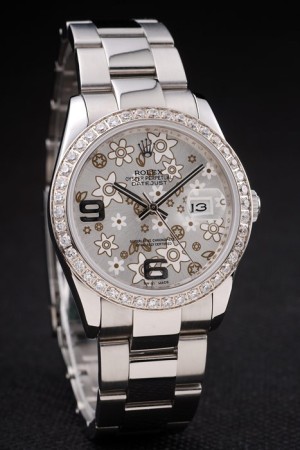 Rolex Datejust Swiss Movement Quality Replica gentlemen Watches Grey Watch Grey Dial 36mm