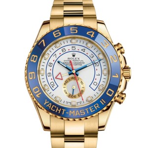 High End Swiss Rolex Yacht-Master II Automatic White Dial Replica Men's Oyster Watch 116688