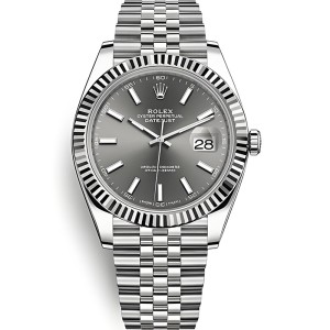 High End Swiss Rolex Datejust 126334 Rhodium Dial Automatic Replica Men's Watch 41mm