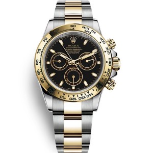 Super Clone Replica Rolex Daytona Black Dial Swiss Automatic Men's Watch 116503-0004 40mm