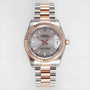 Replica Rolex Lady-Datejust 278271 Everose Gray Dial Automatic Ladies Watch