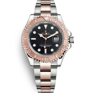 High End Replica Swiss Rolex Yacht-Master 40 Automatic Black Dial  Men's Watch 116621